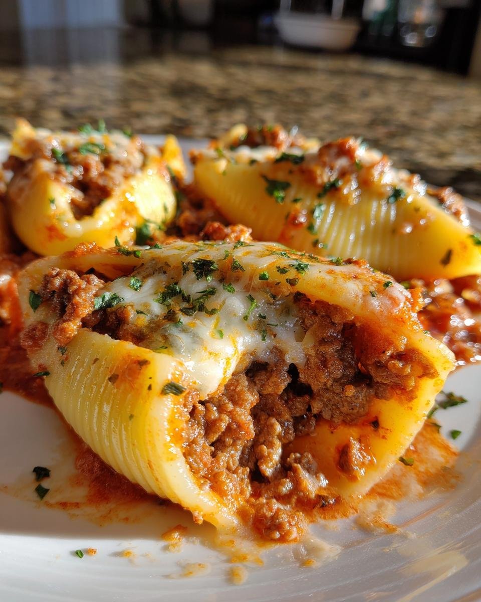Taco Stuffed Shells - detail 3