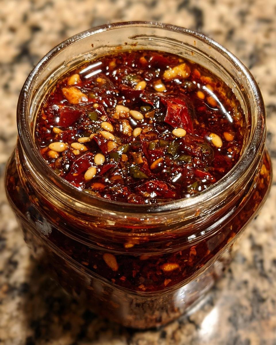 Traditional Homemade Salsa Macha - detail 3