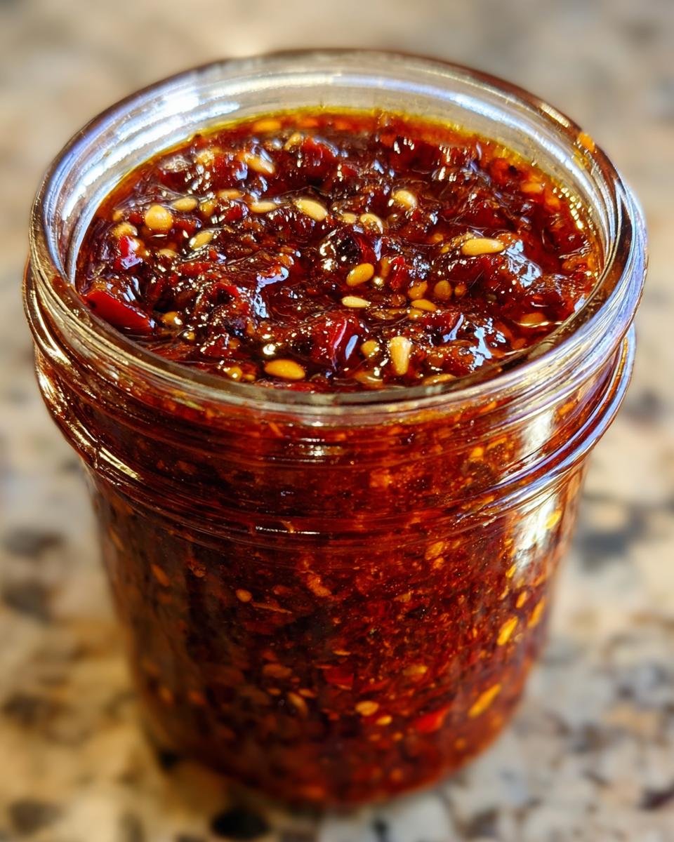Traditional Homemade Salsa Macha - detail 4