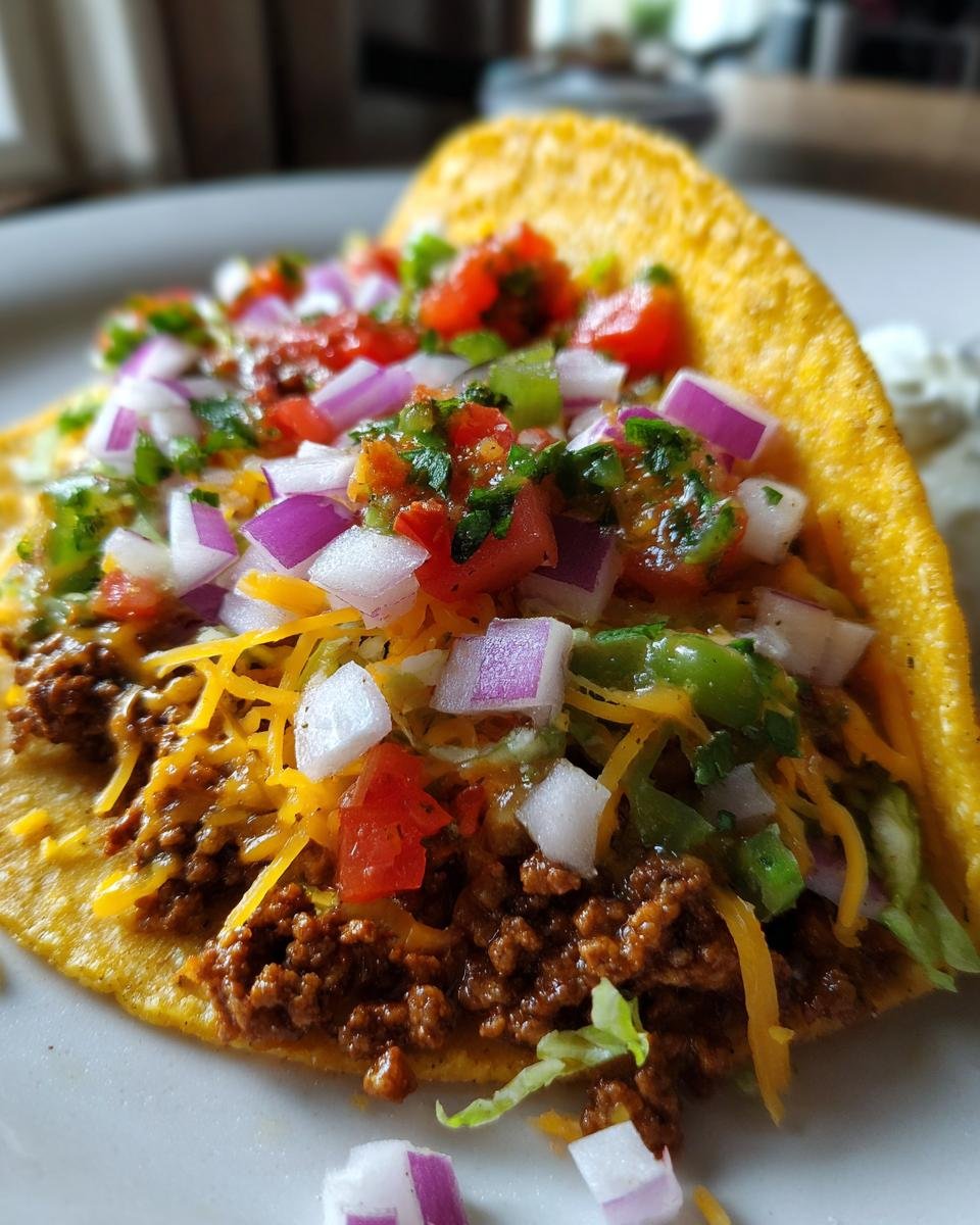Beef Meximelt Cheesy Taco - detail 1
