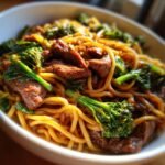 Beef and Broccoli Lo Mein