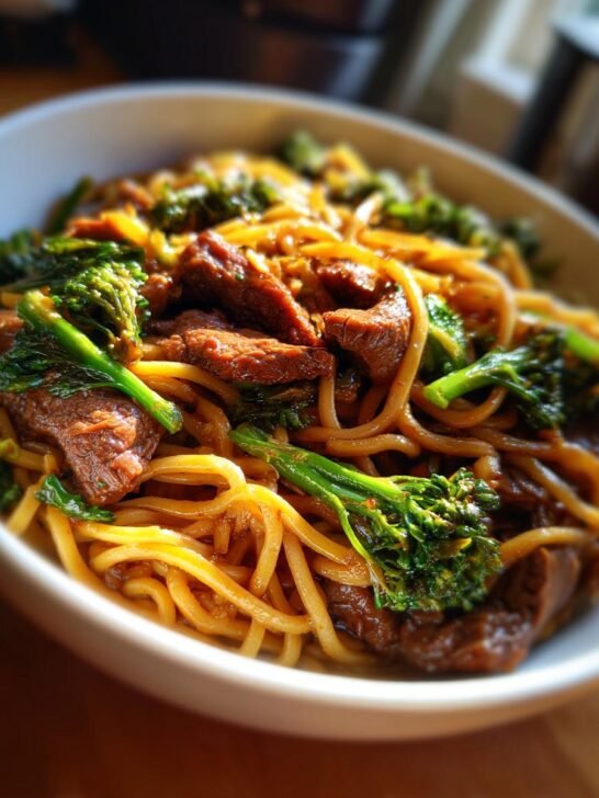 Beef and Broccoli Lo Mein