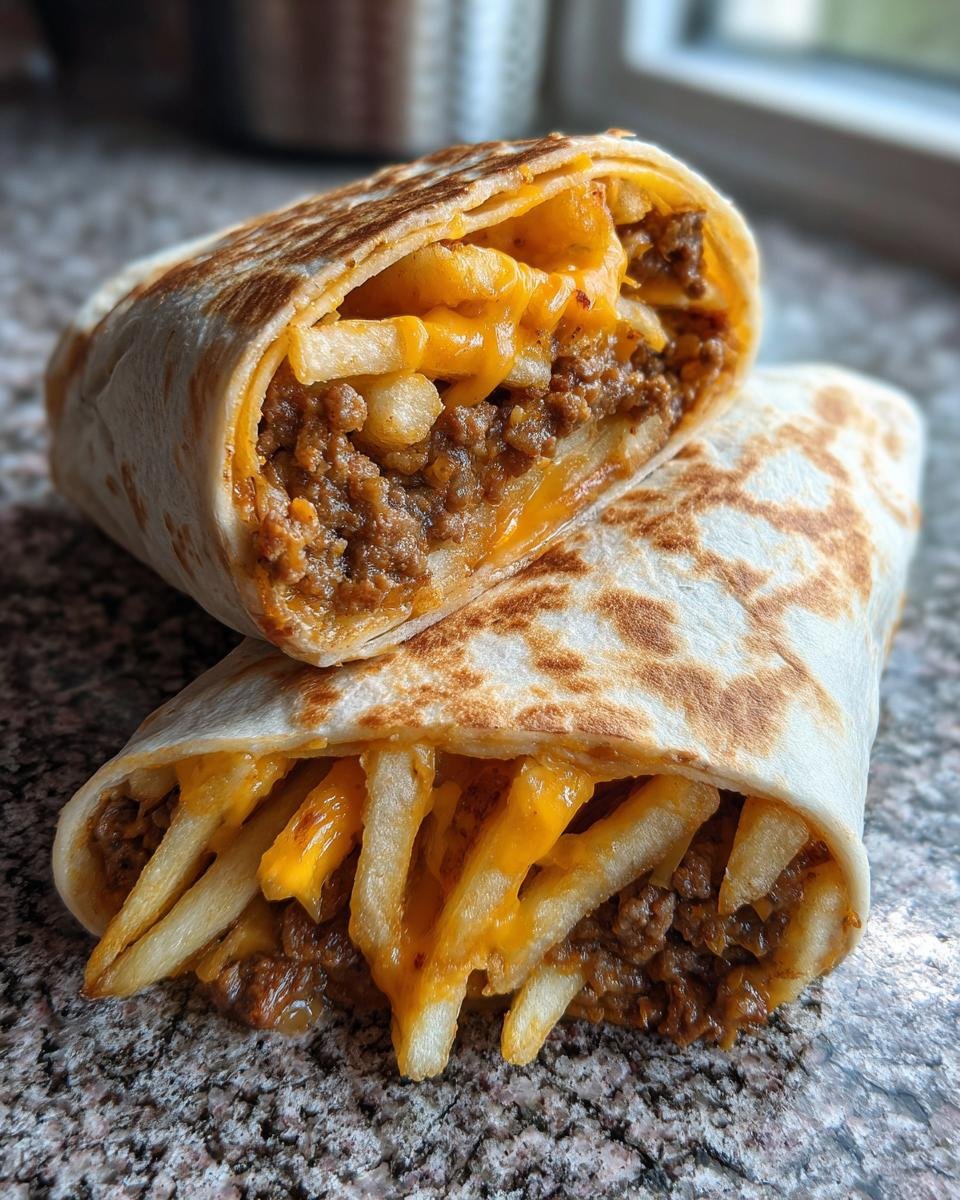 Beefy Cheesy Fries Wrap - detail 1