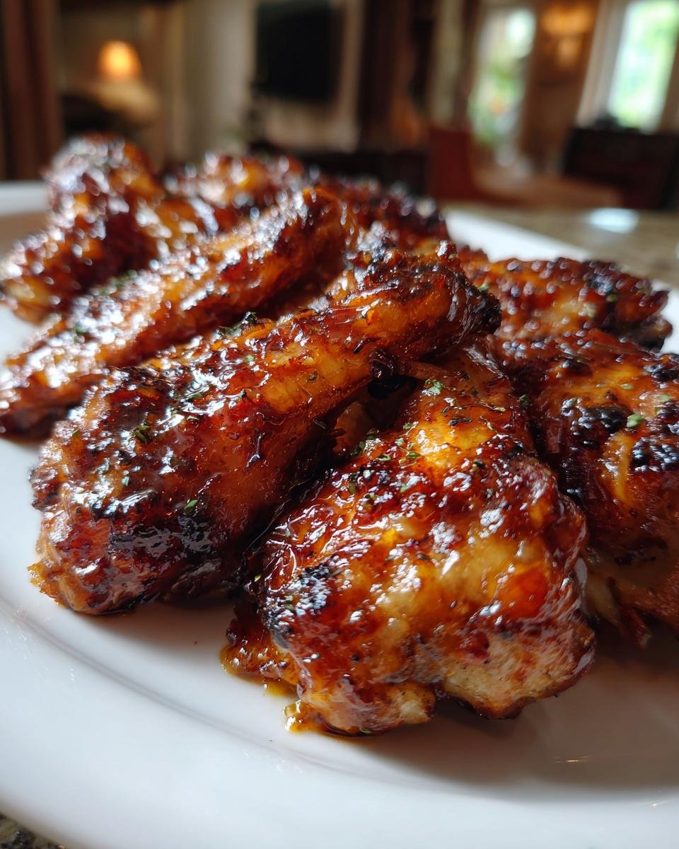 Brown Sugar Pineapple Chicken Wings - detail 1