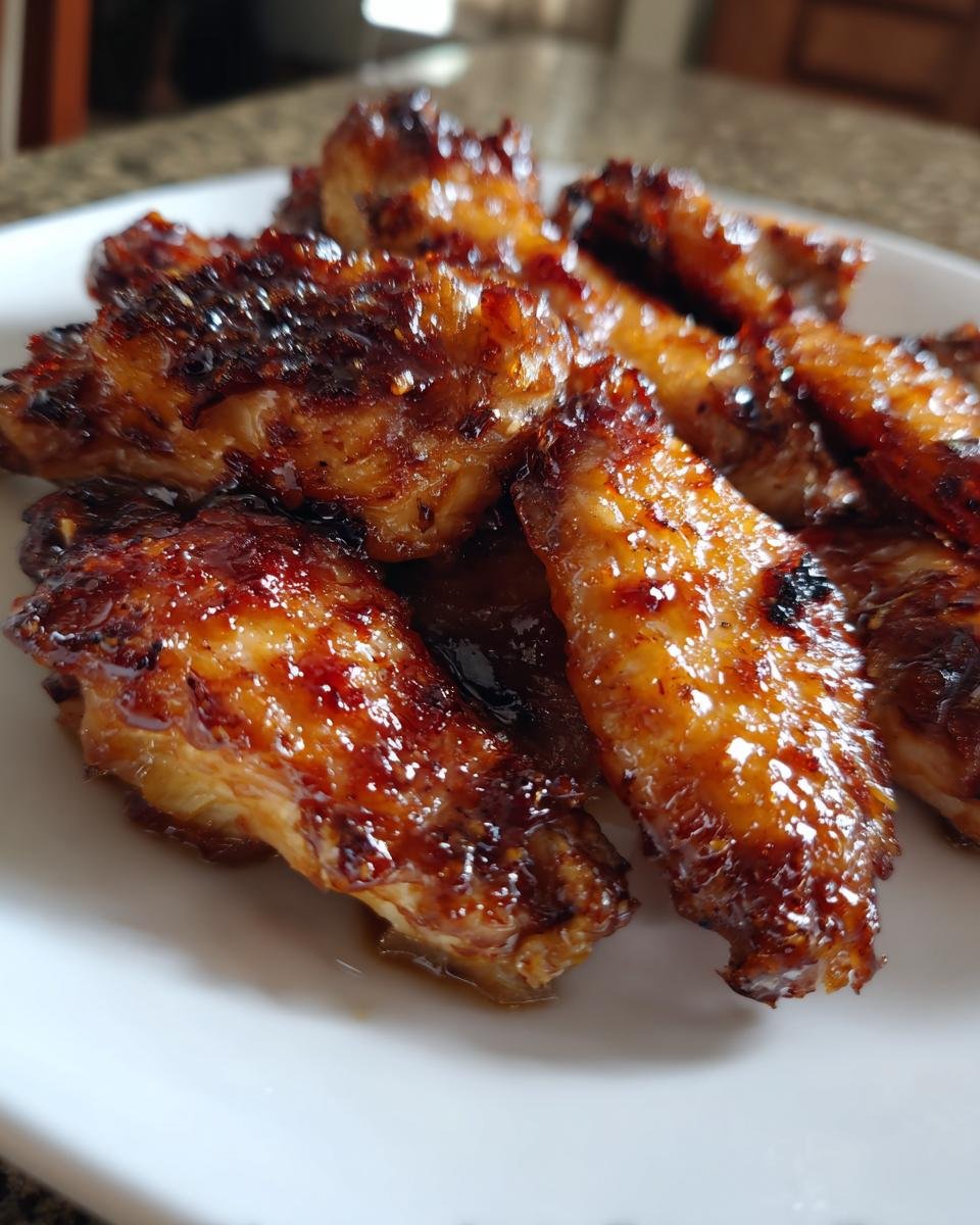 Brown Sugar Pineapple Chicken Wings - detail 2