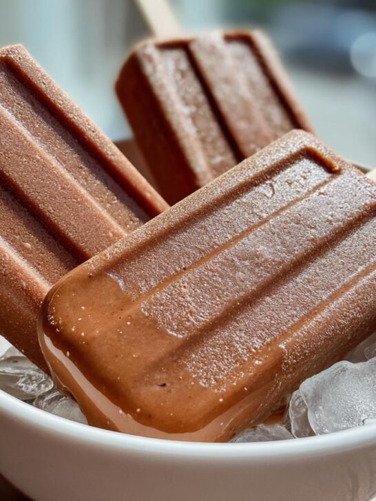 Cappuccino Popsicles