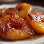 Caramelized Peaches on the Griddle