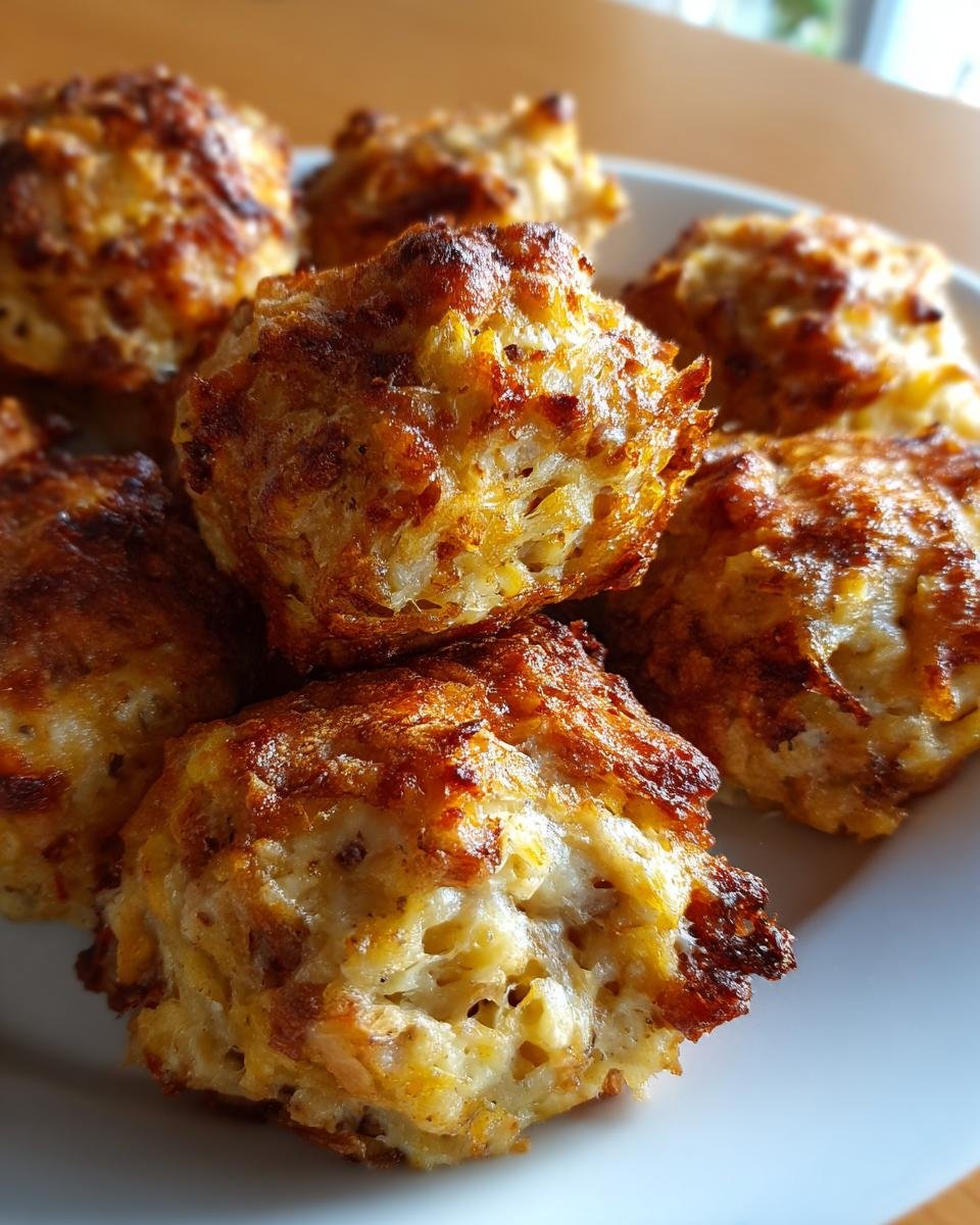 Cauliflower Cheese Meatballs - detail 2