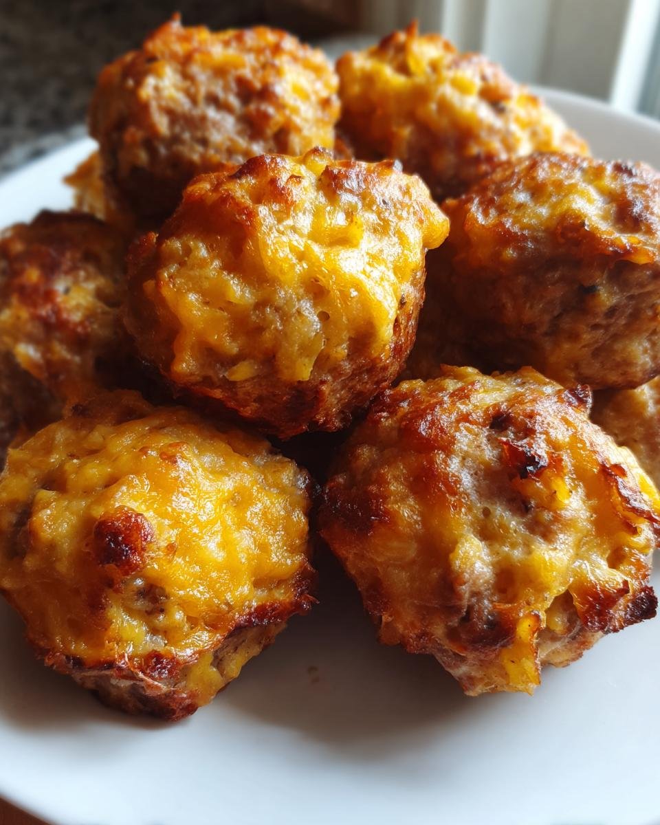 Cauliflower Cheese Meatballs - detail 3