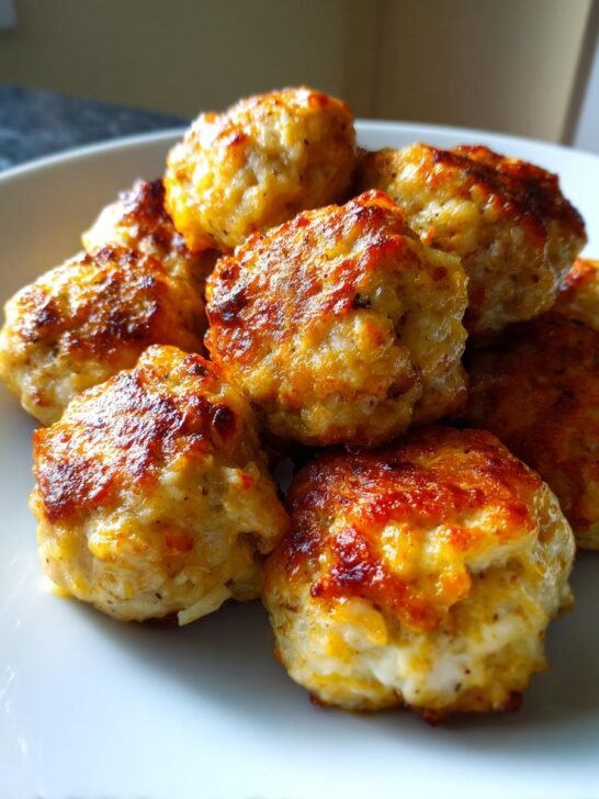 Cauliflower Cheese Meatballs