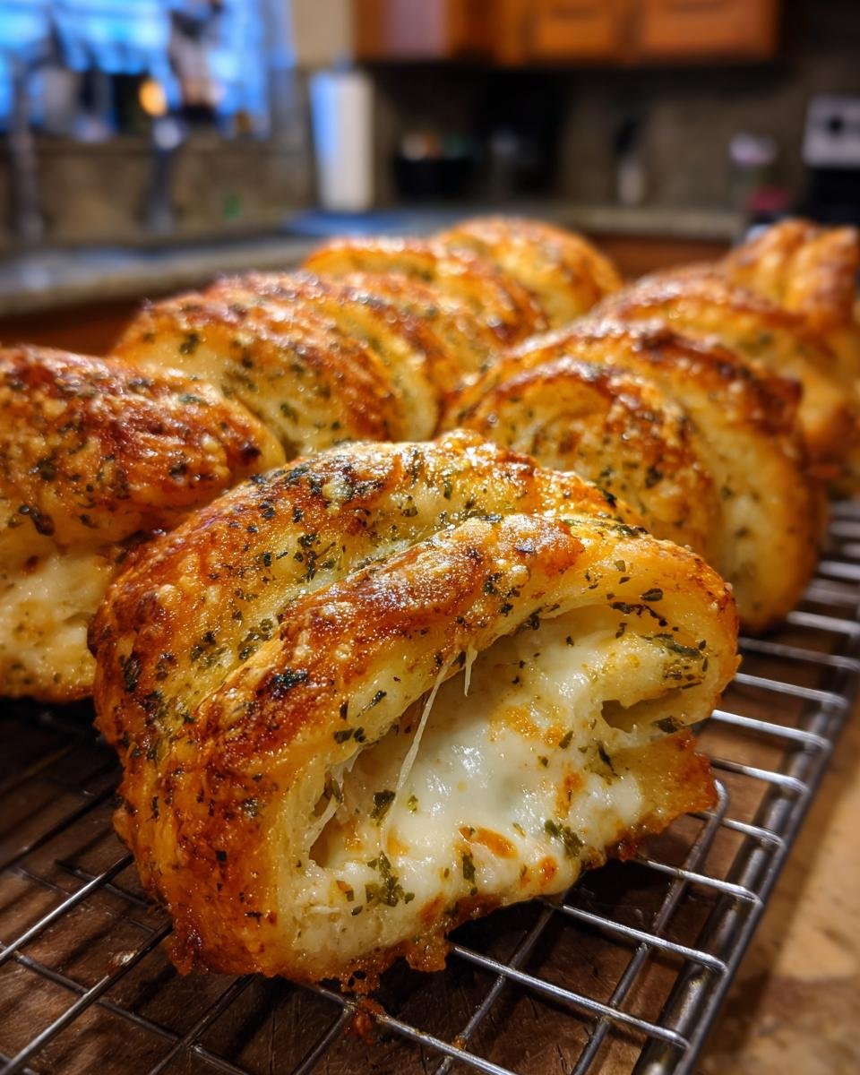 Cheesy Garlic Butter Rollups - detail 1
