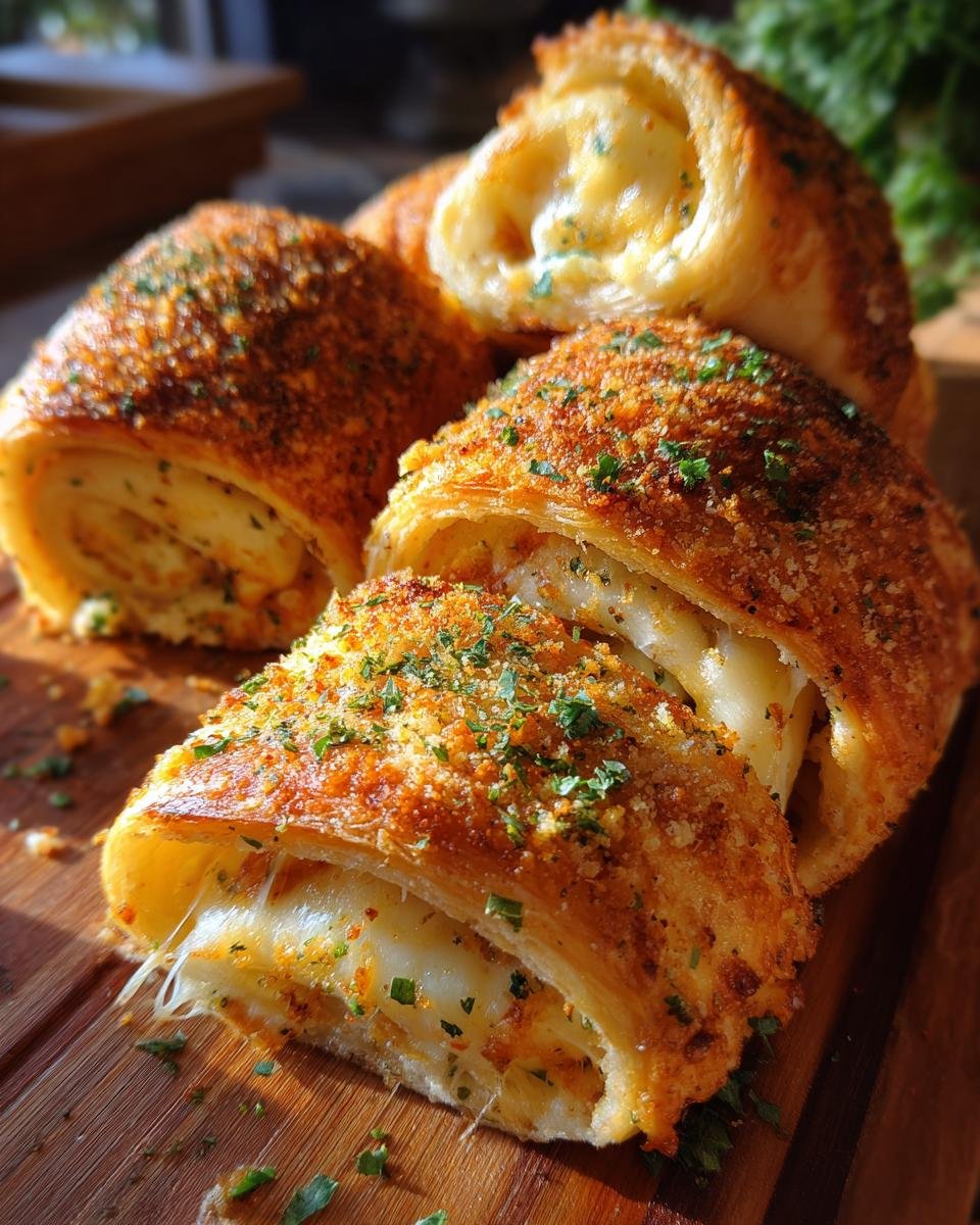 Cheesy Garlic Butter Rollups - detail 2
