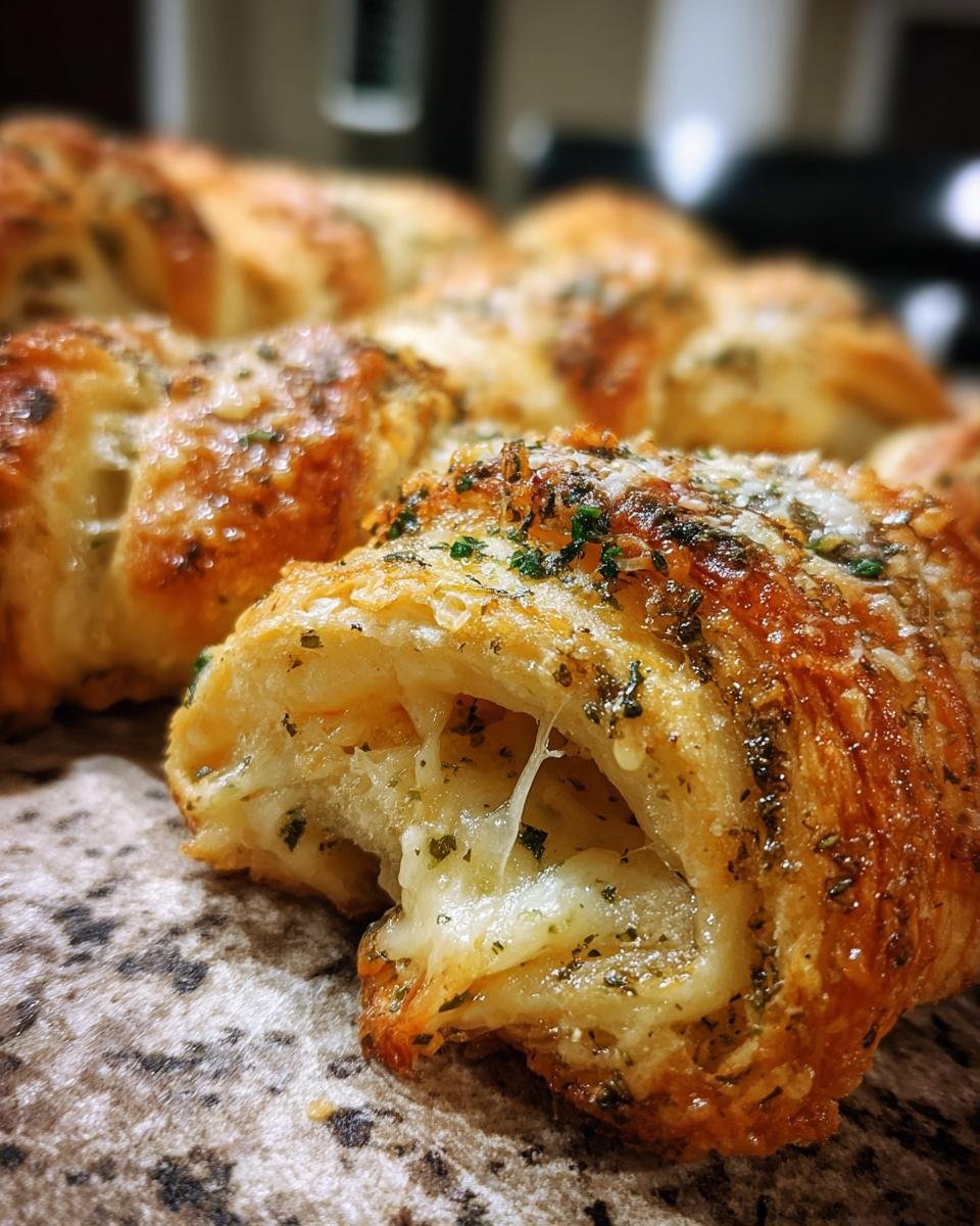 Cheesy Garlic Butter Rollups - detail 3