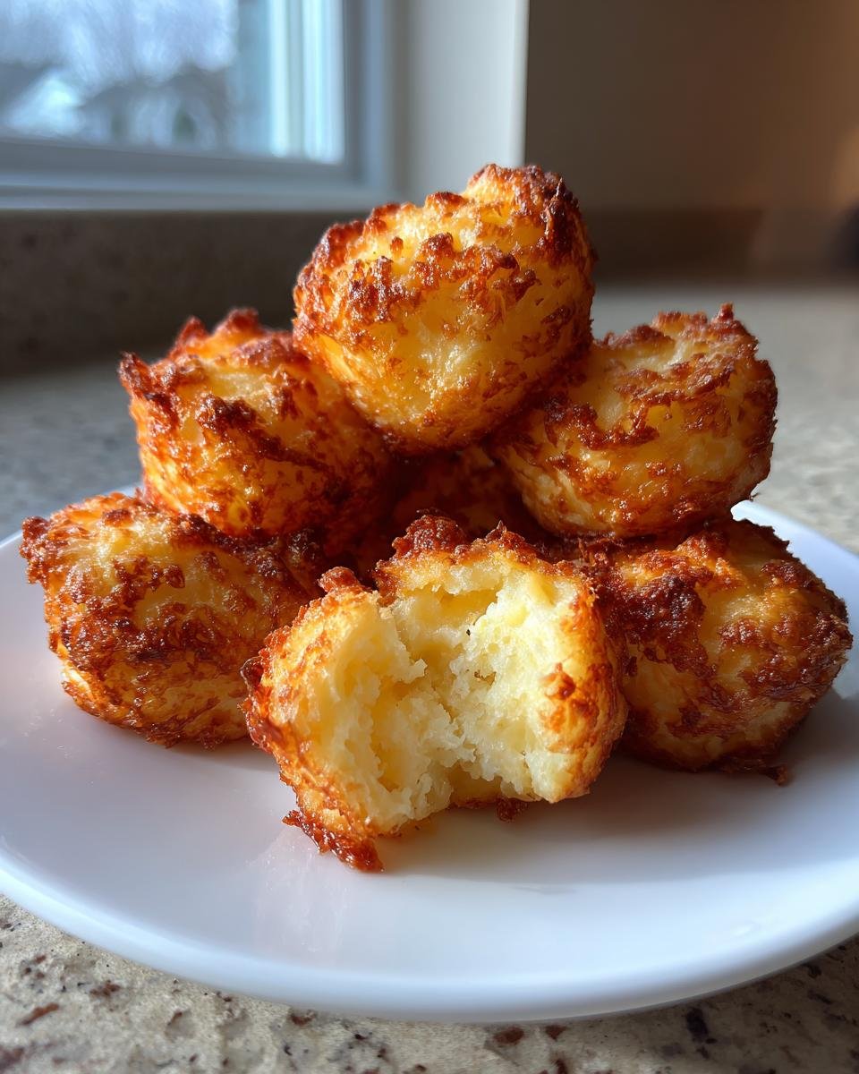 Cheesy Mashed Potato Puffs - detail 1