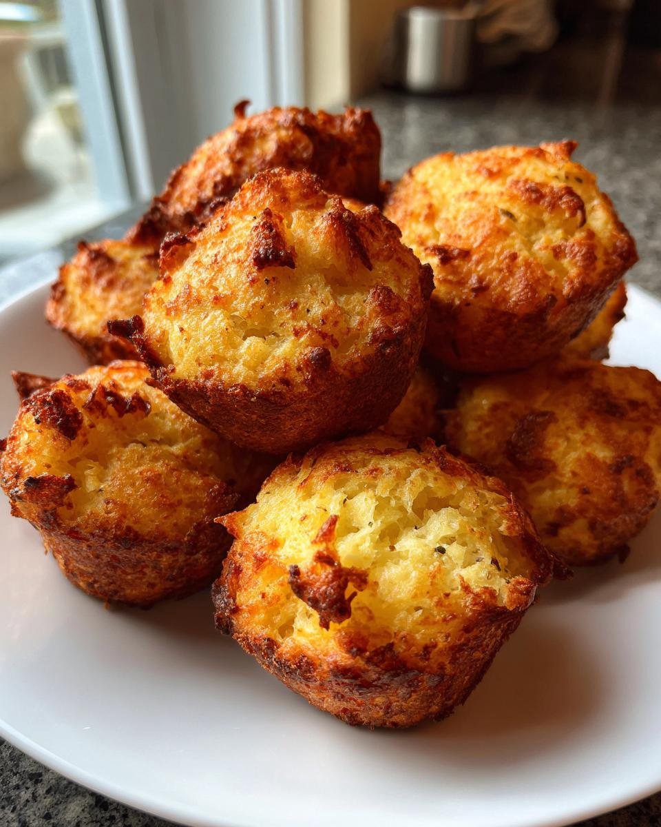 Cheesy Mashed Potato Puffs - detail 4