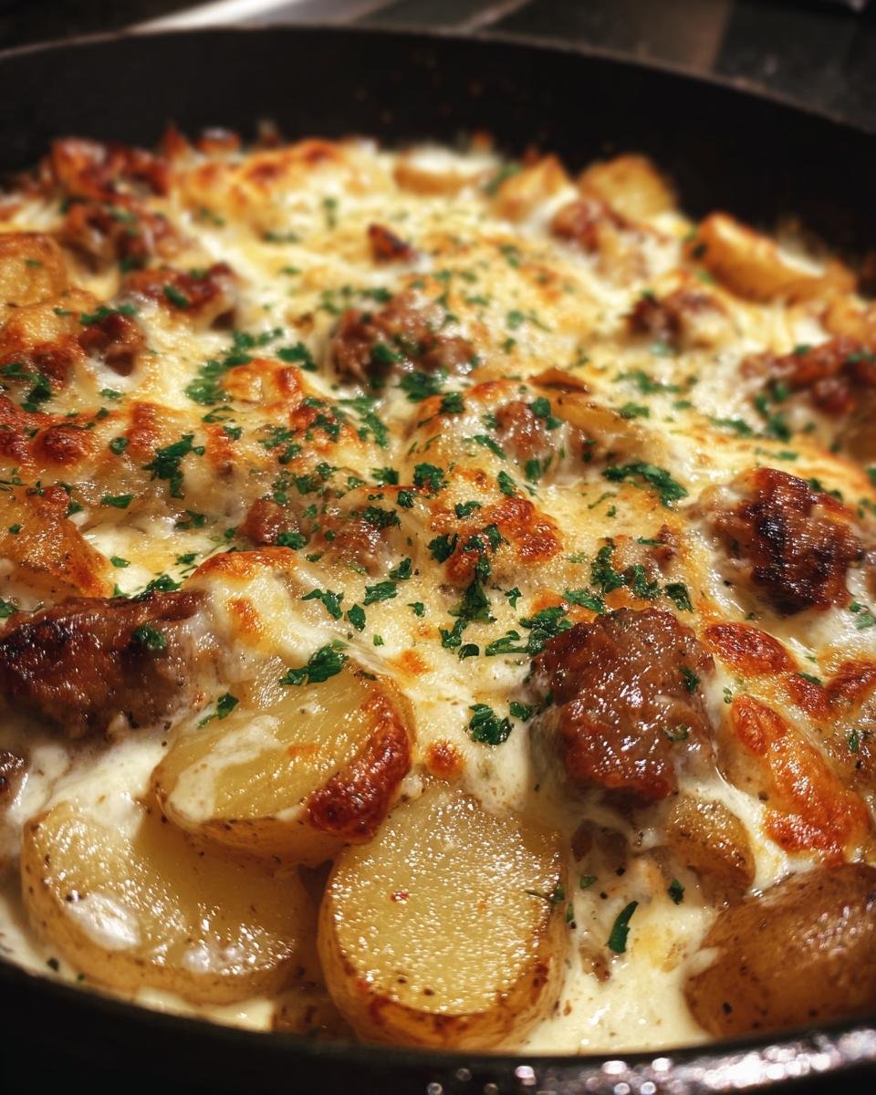 Cheesy Ranch Potatoes with Sausage - detail 1