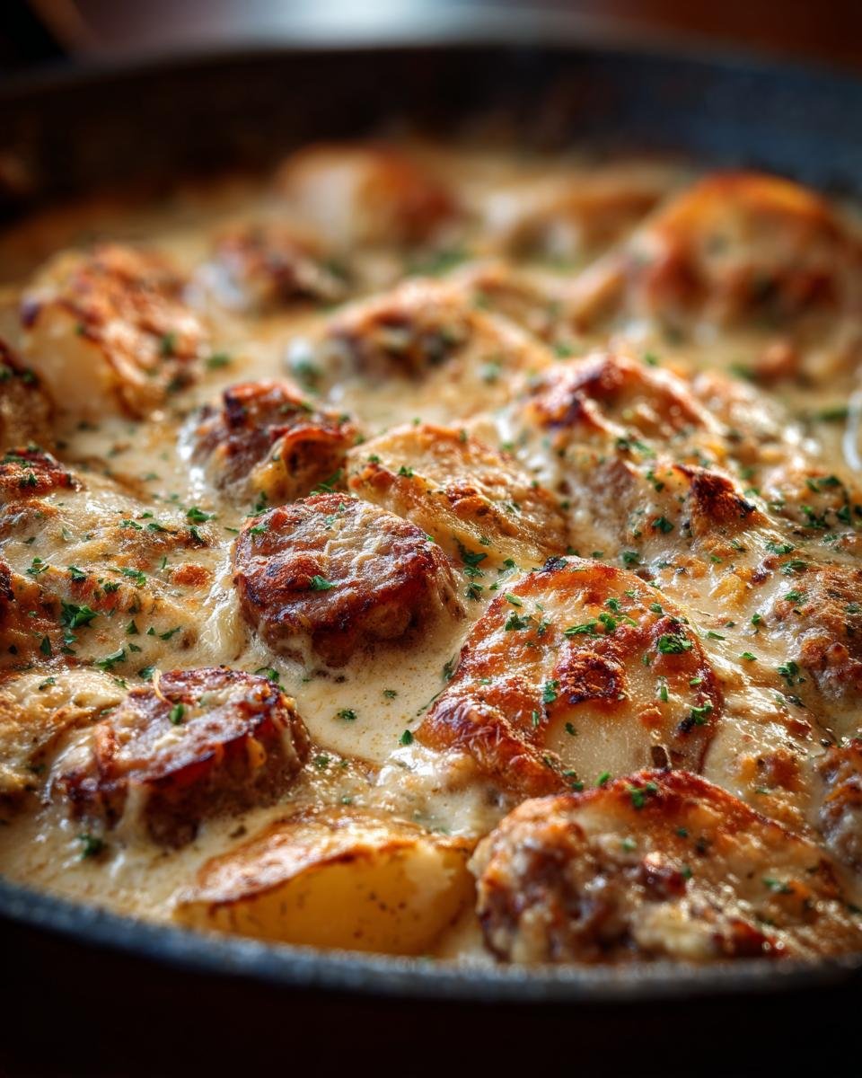 Cheesy Ranch Potatoes with Sausage - detail 2