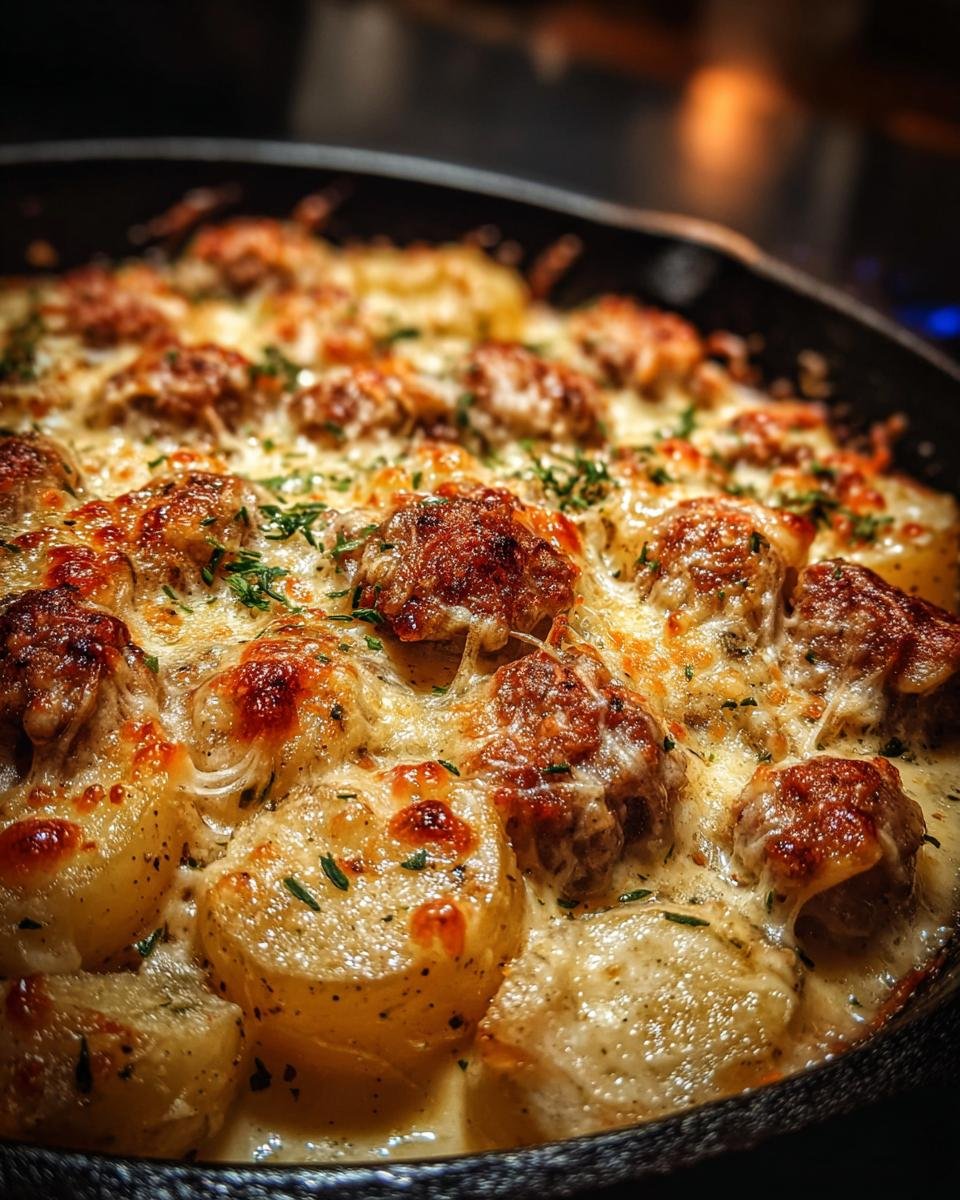 Cheesy Ranch Potatoes with Sausage - detail 3