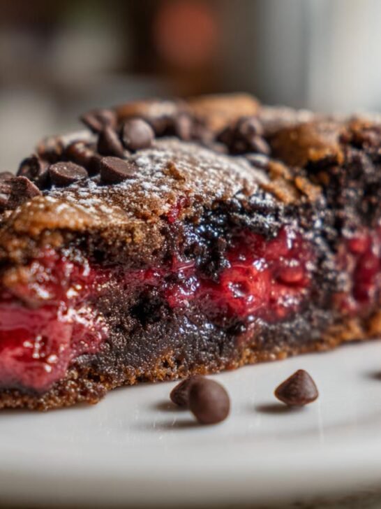Chocolate Cherry Dump Cake