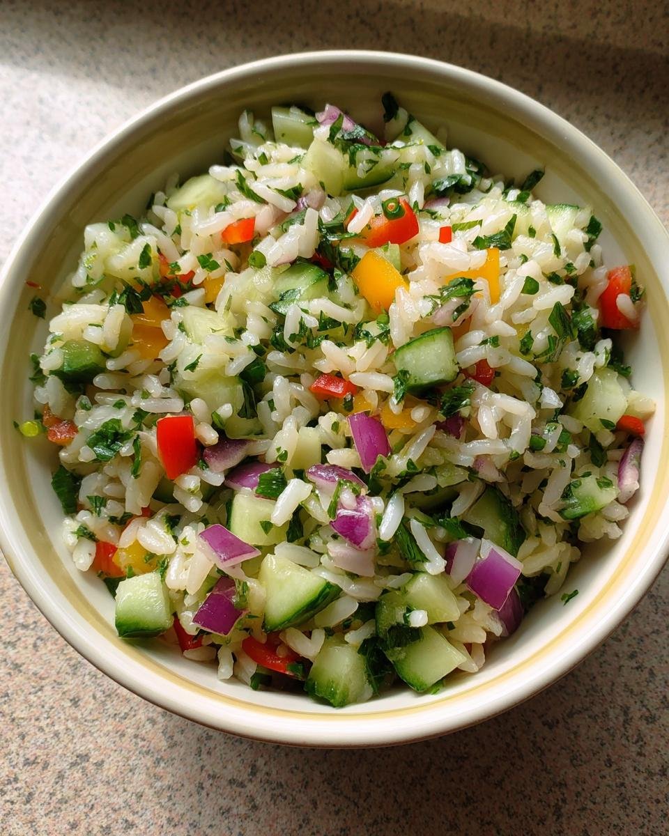 Complete Summer Rice Salad: Fresh, Easy, and Quick to Prepare - detail 3