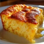 Corn Pudding with Cream Cheese and Vanilla