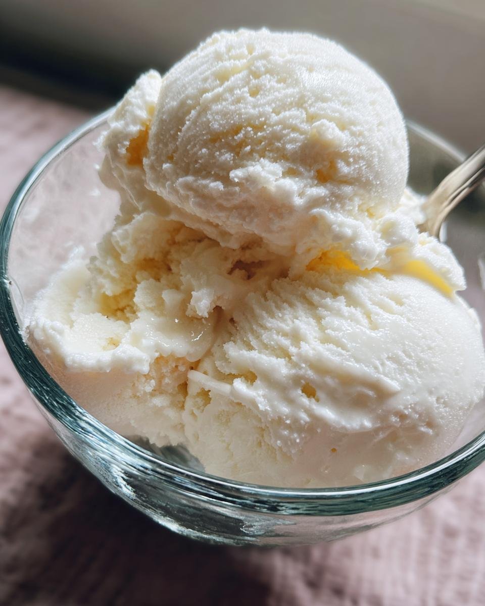 Creamy Low-Carb Coconut Ice Cream - detail 1