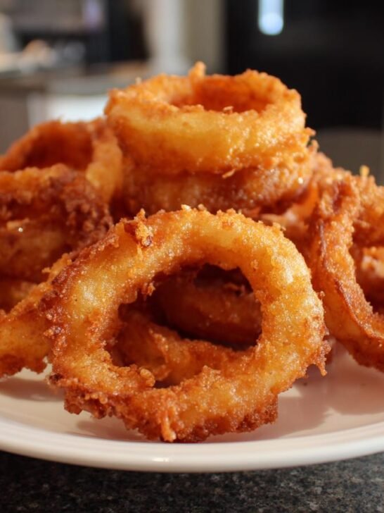 Crispy Homemade Deep Fried Onion Rings