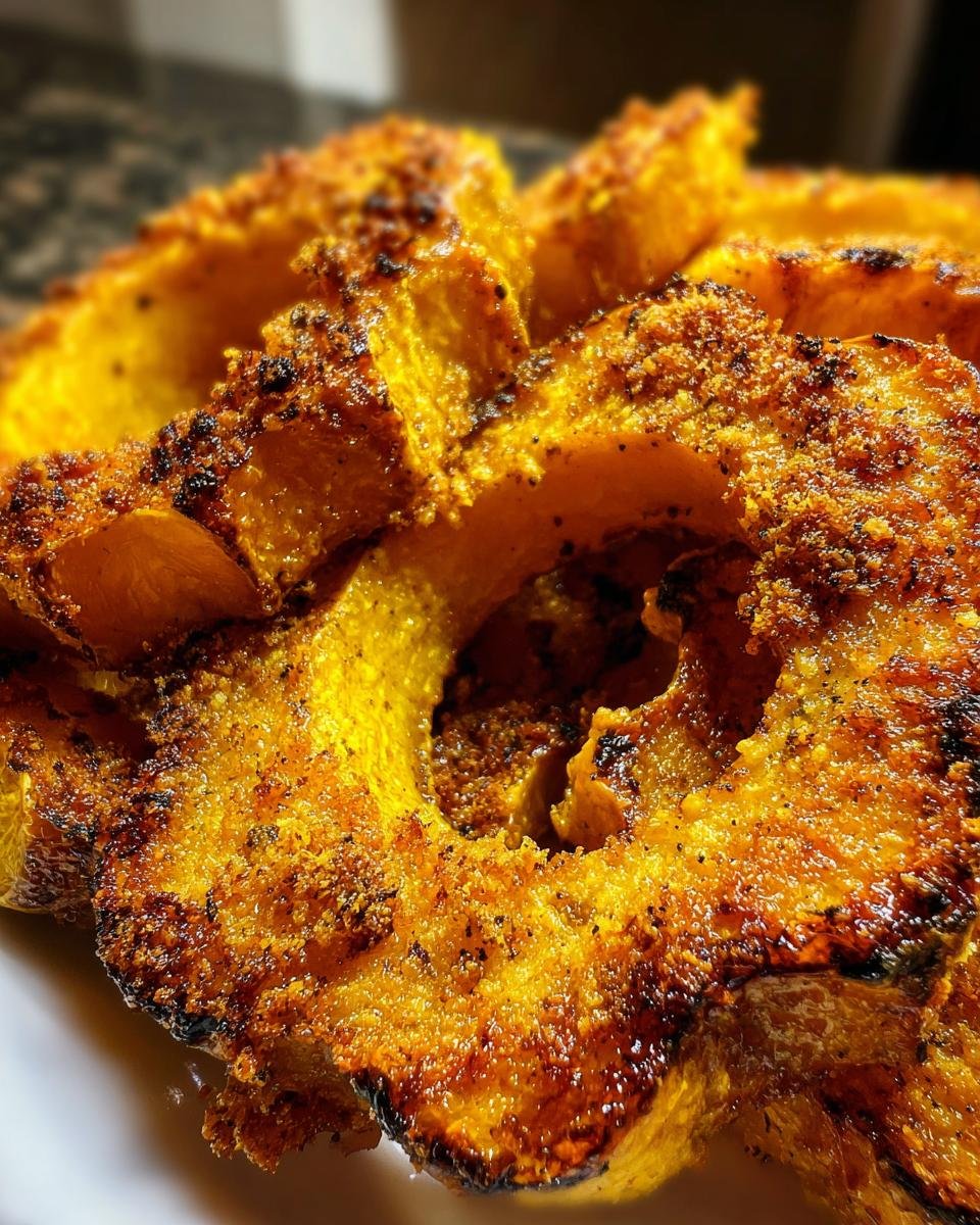 Crispy Parmesan Roasted Squash - detail 2