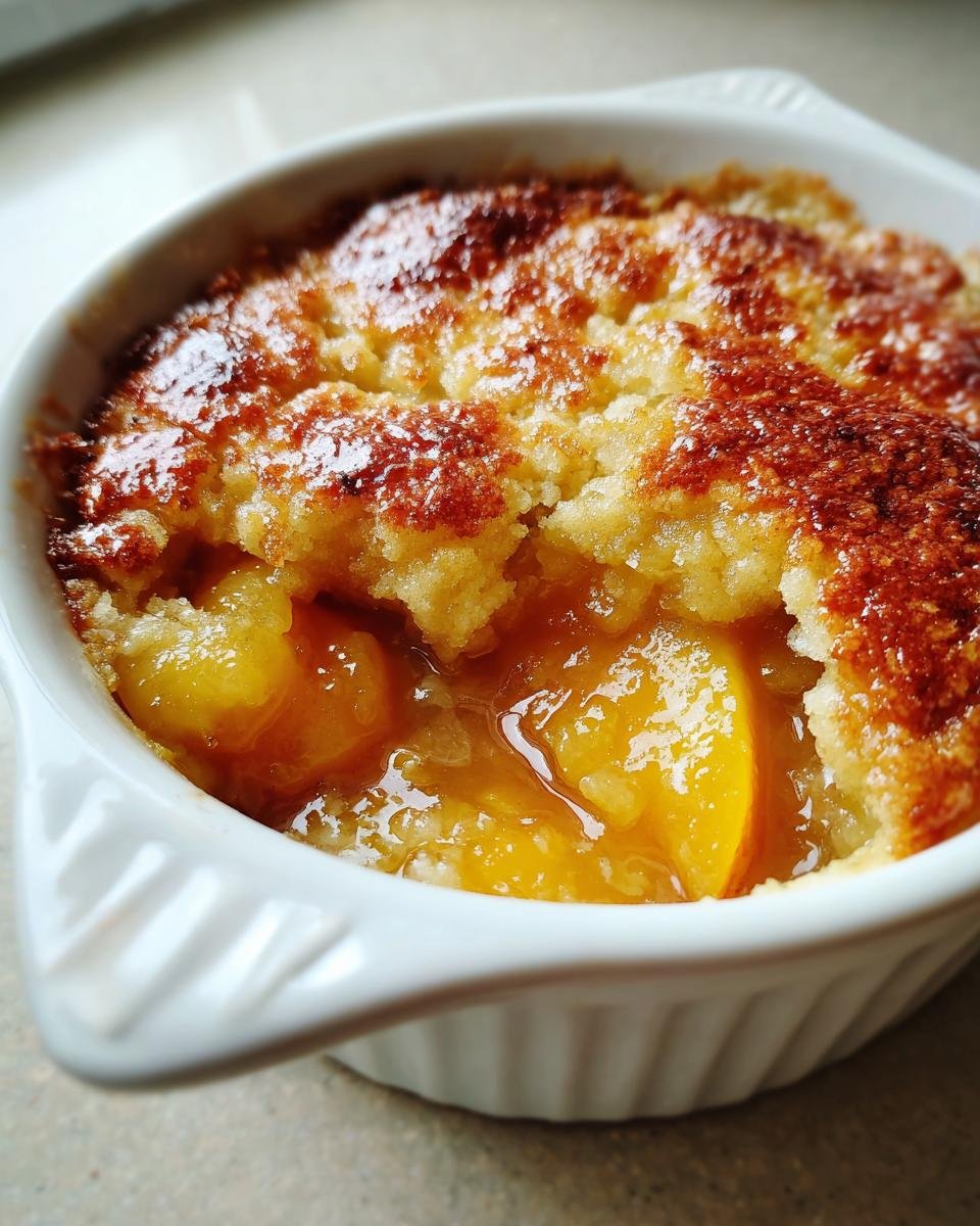 Easiest Peach Cobbler - detail 1
