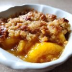 Easiest Peach Cobbler