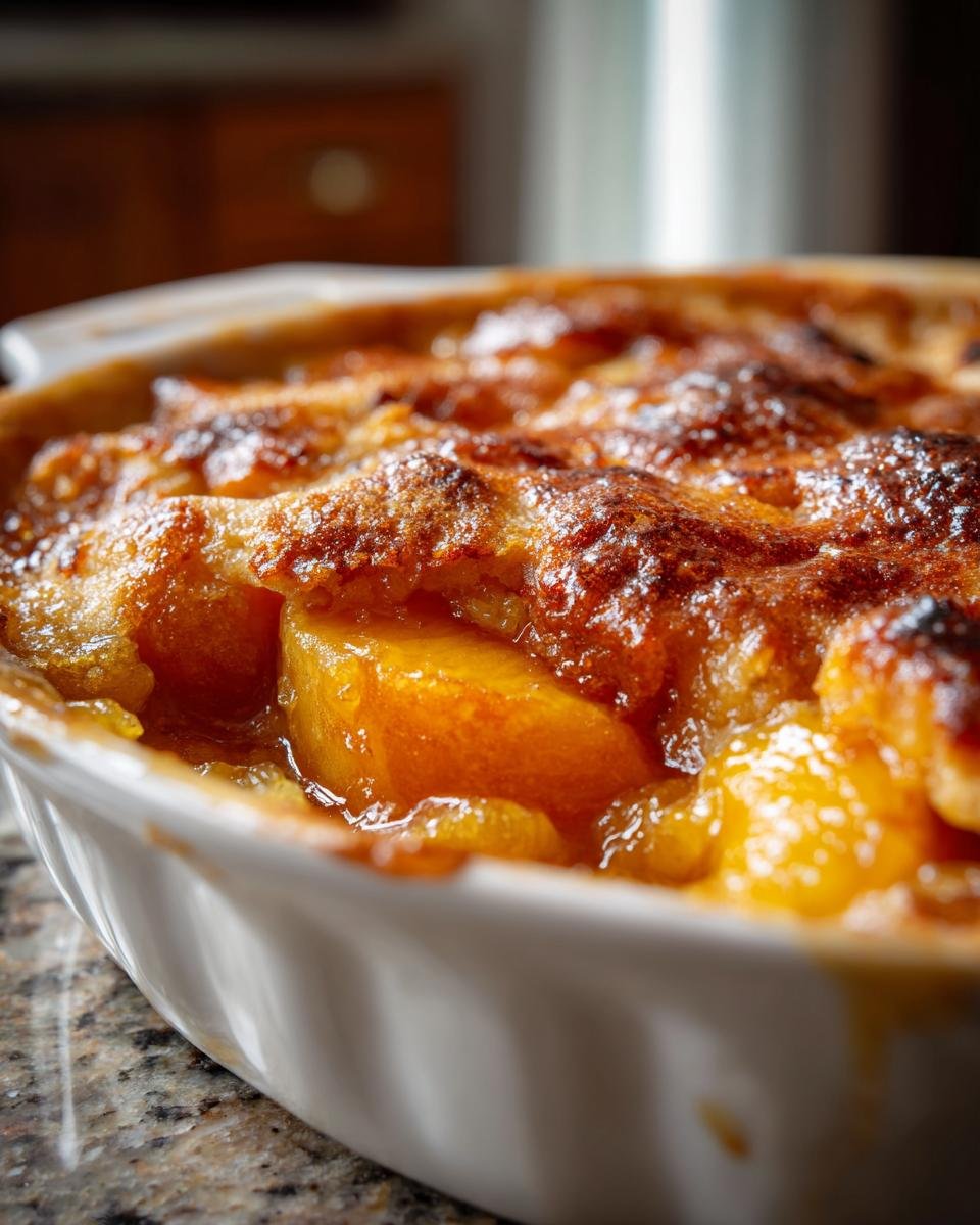 Easiest Peach Cobbler - detail 2
