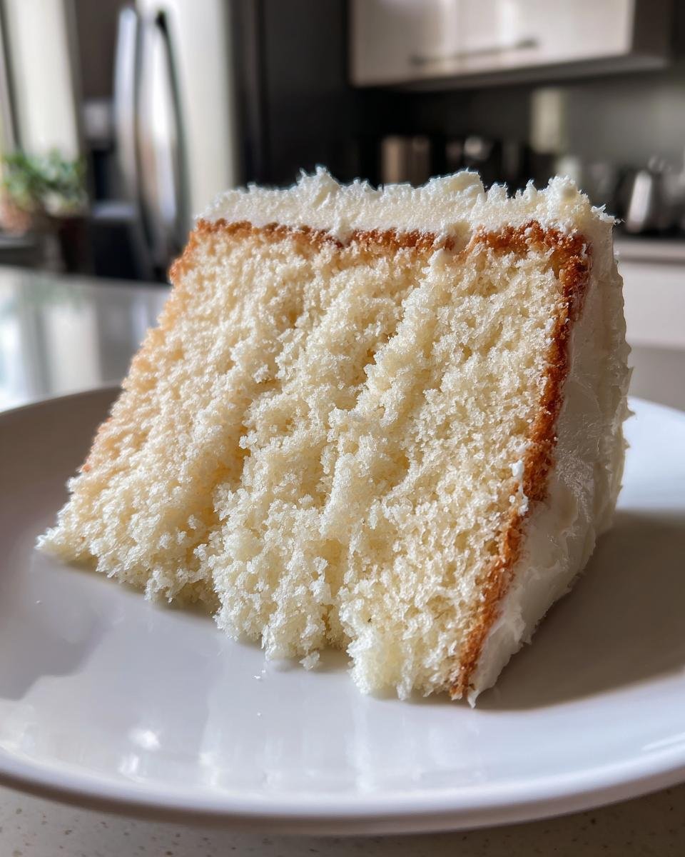 Fluffy White Cake - detail 4