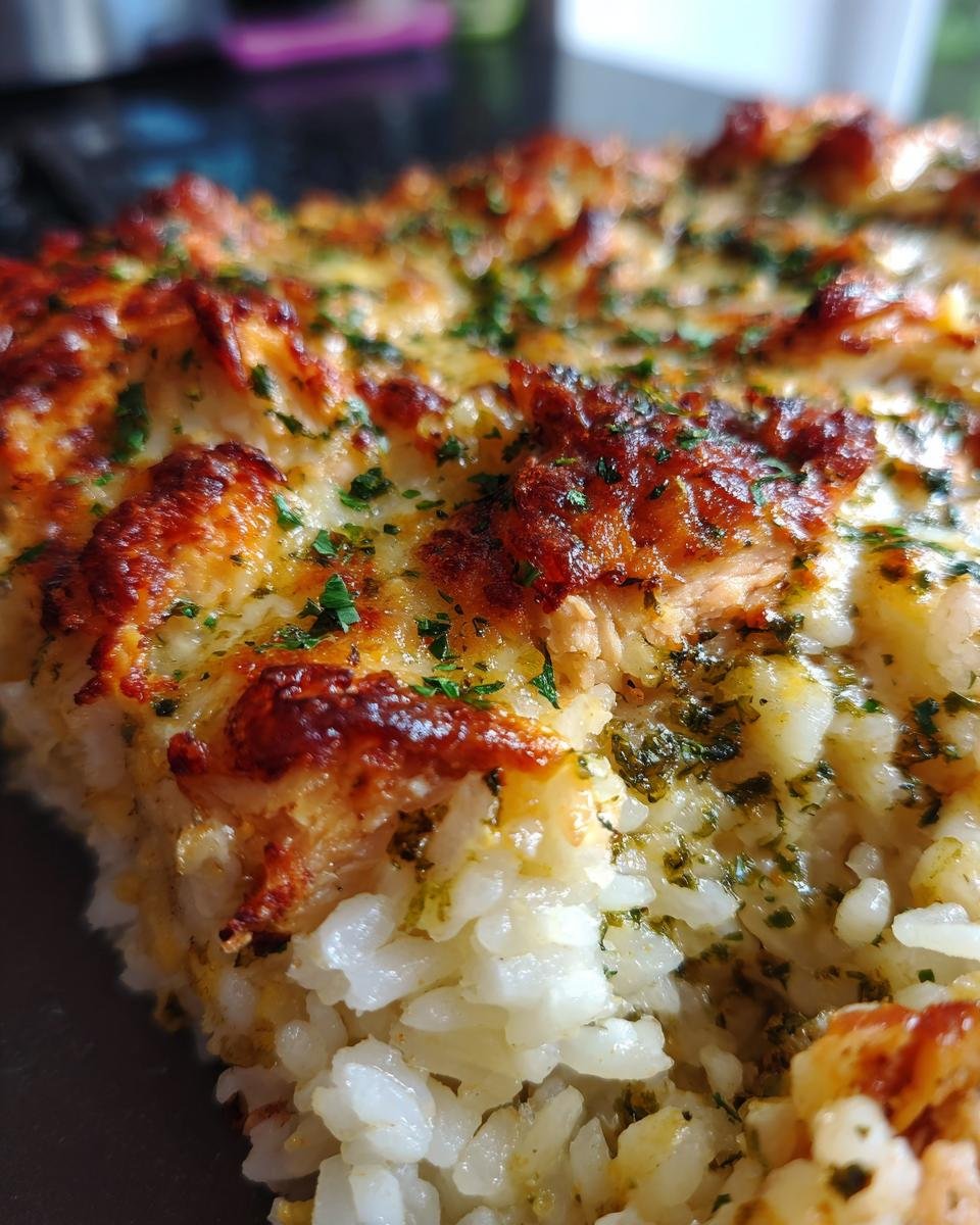Forgotten Chicken and Rice Bake - detail 2
