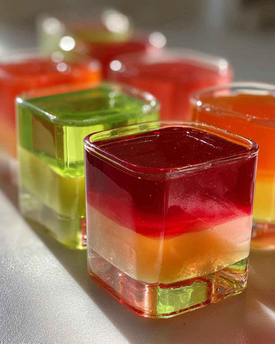 Four Delicious Gelatin Desserts - detail 1
