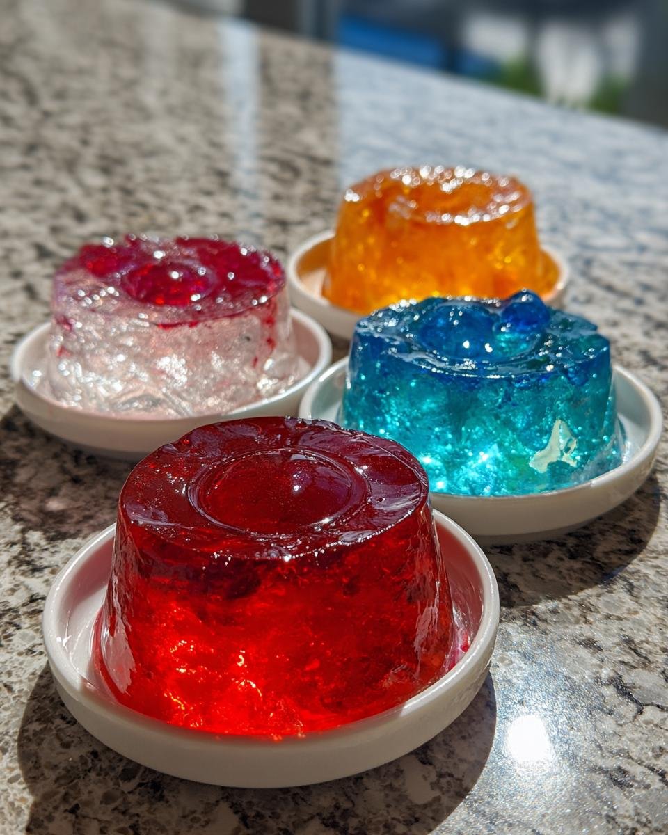 Four Delightful Gelatin Desserts - detail 1