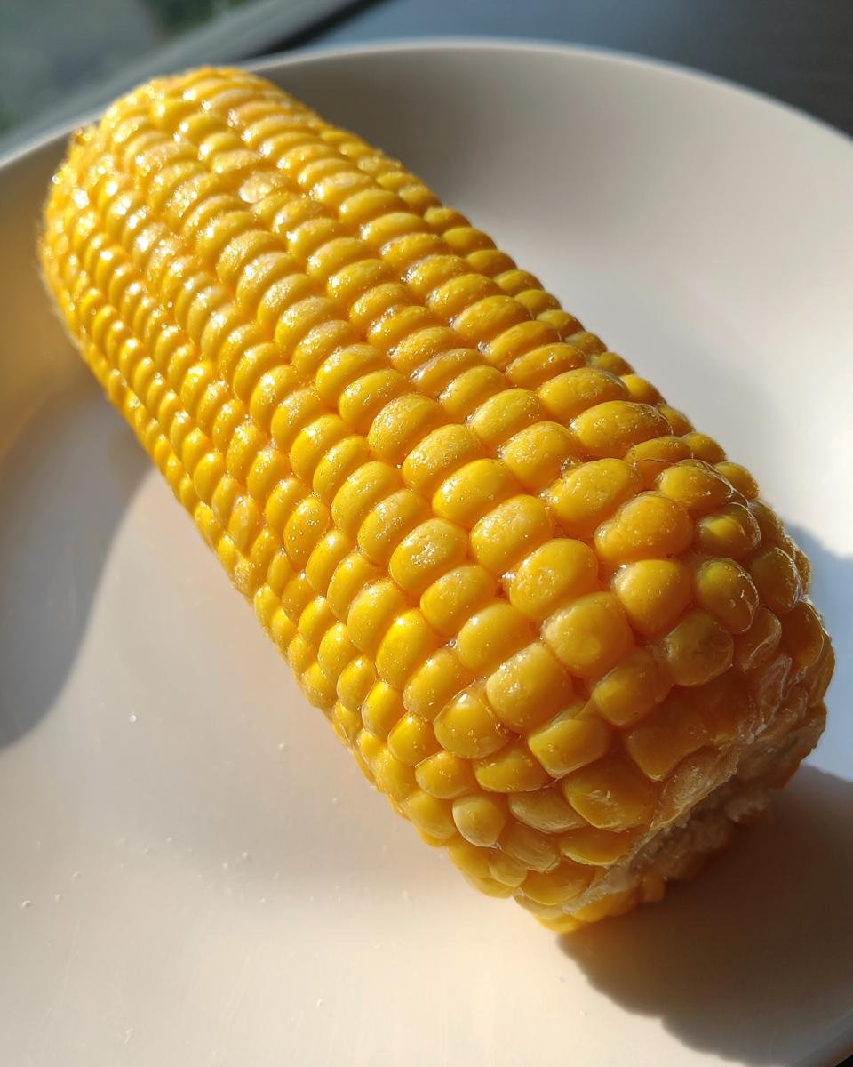 Genius Microwave Corn on the Cob - detail 2
