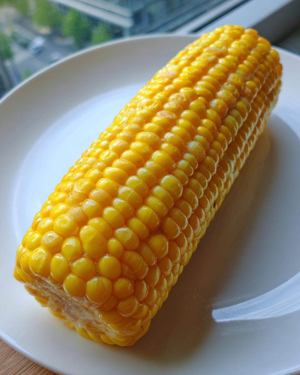 Genius Microwave Corn on the Cob - detail 4