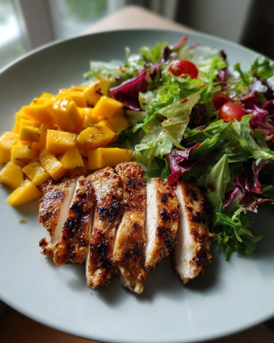 Grilled Chicken and Mango Salad - detail 3
