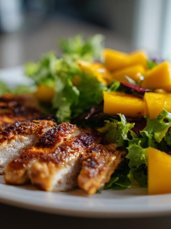 Grilled Chicken and Mango Salad