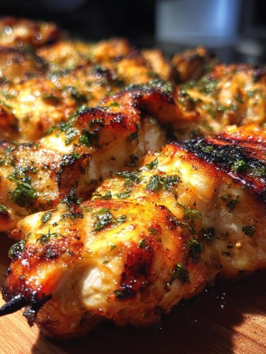 Grilled Thai Coconut Chicken Skewers