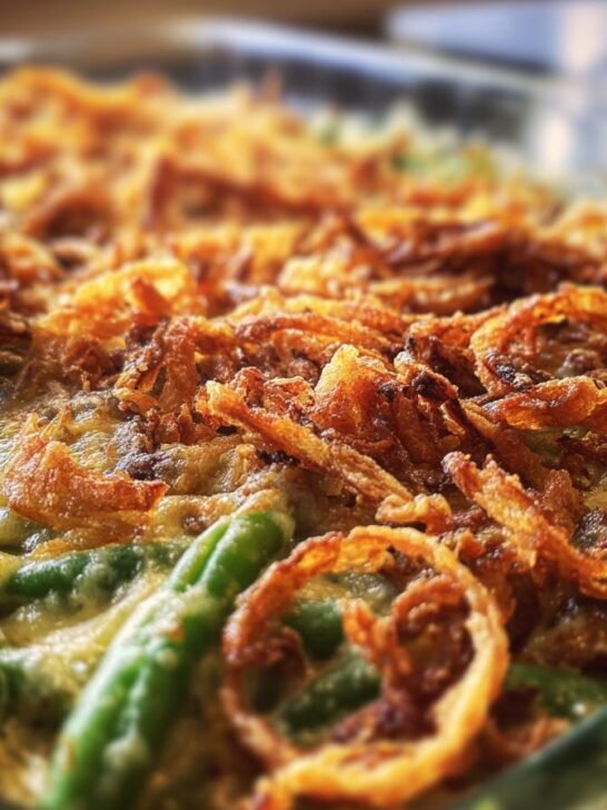 Hamburger Green Bean Casserole