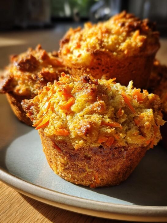 Healthy Carrot Muffins