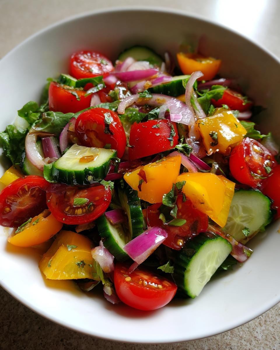 Healthy and Fresh Salads - detail 1