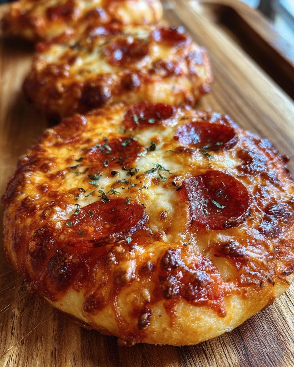 Homemade Mini Pizzas - detail 1