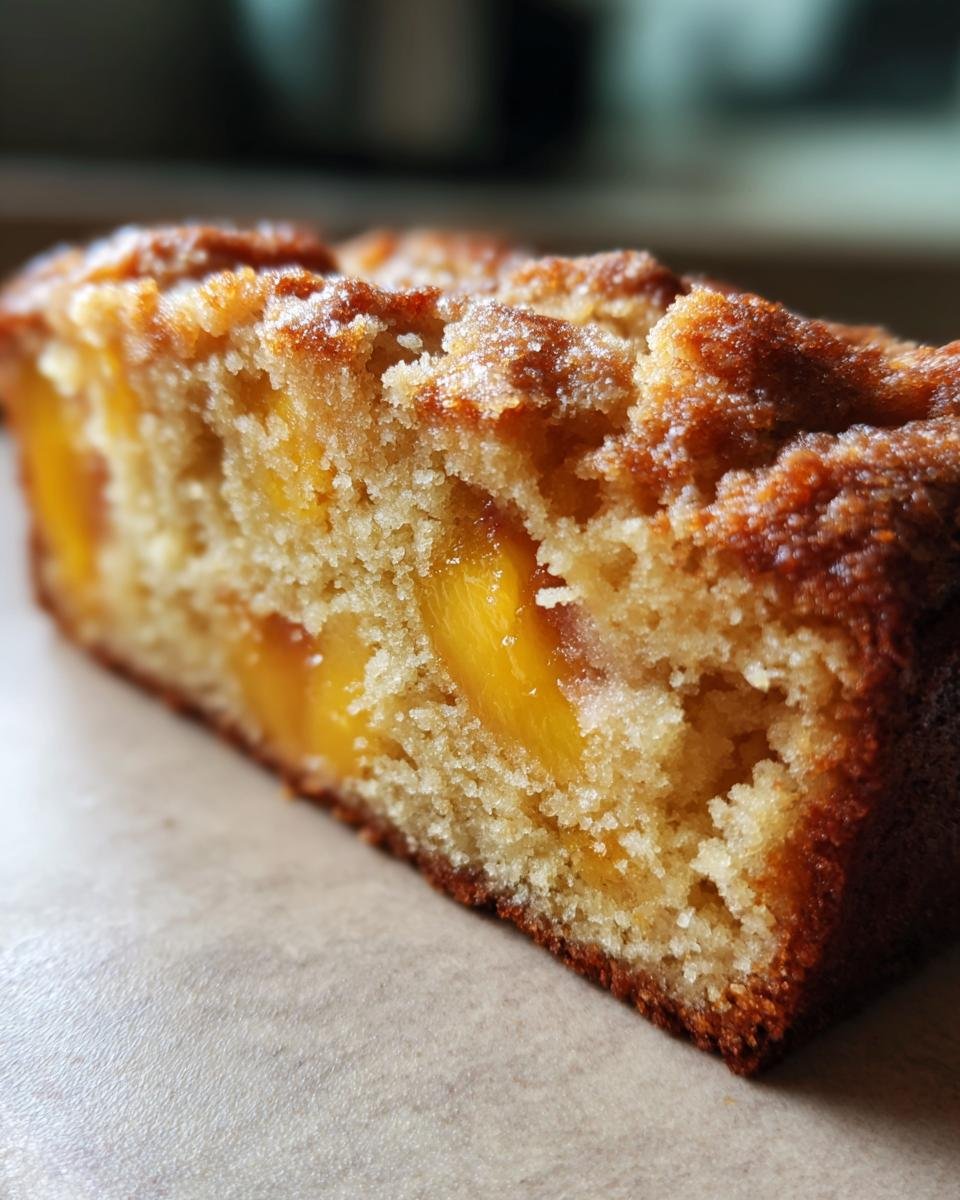 Irresistible Summer Peach Cake - detail 1