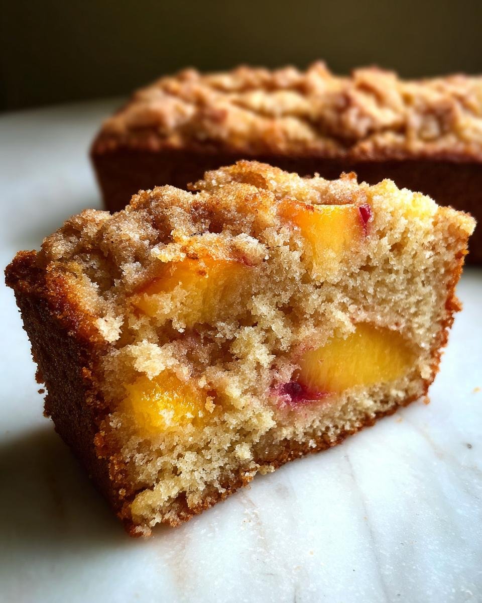 Irresistible Summer Peach Cake - detail 2