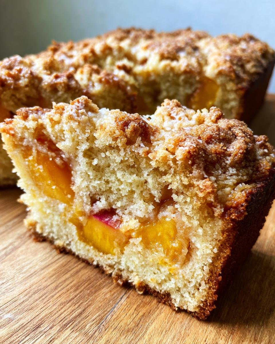 Irresistible Summer Peach Cake - detail 3