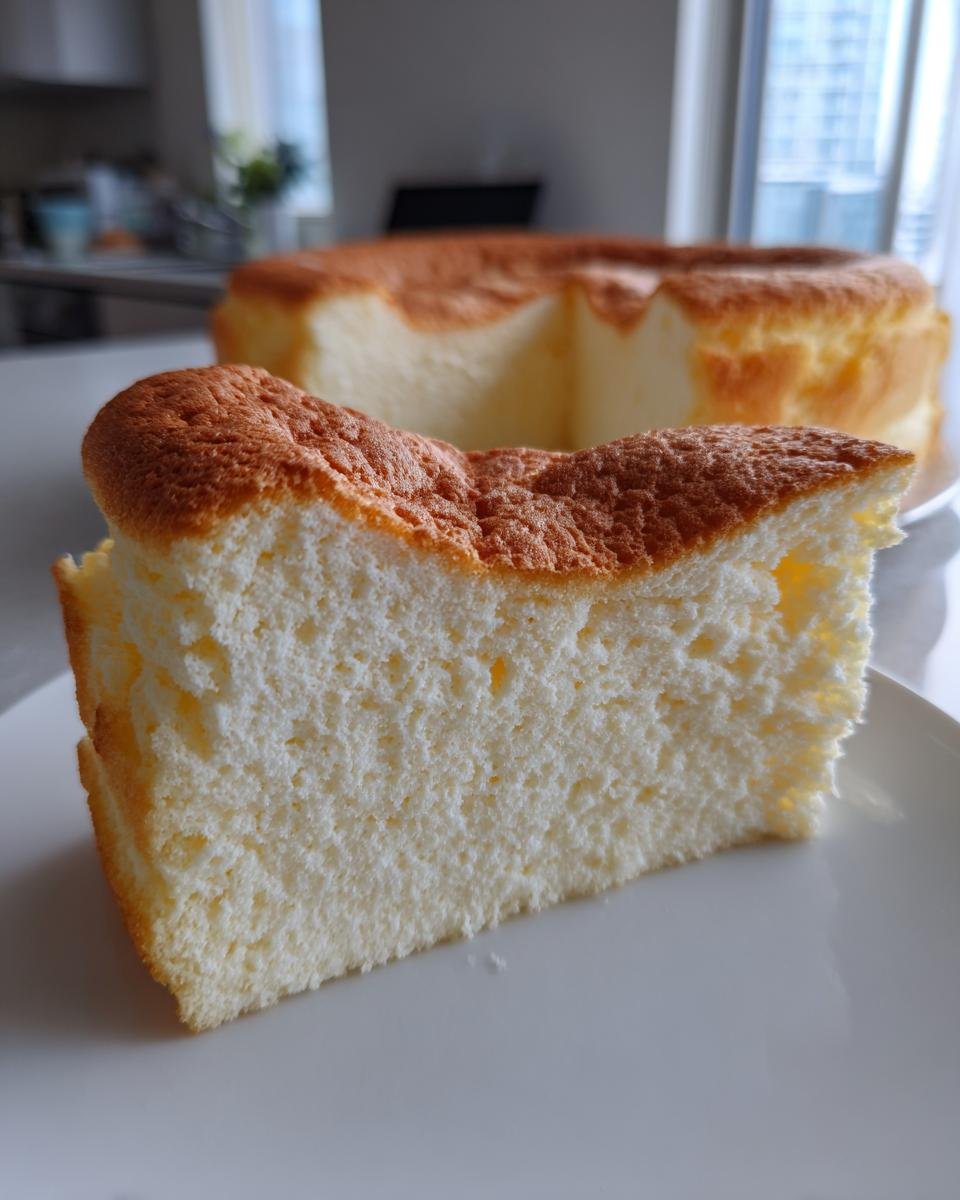 Jiggly Japanese Cheesecake - detail 2