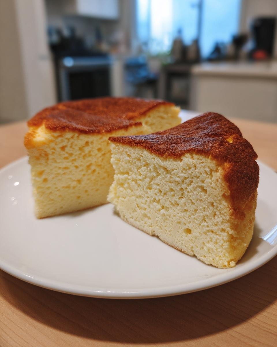 Jiggly Japanese Cheesecake - detail 5