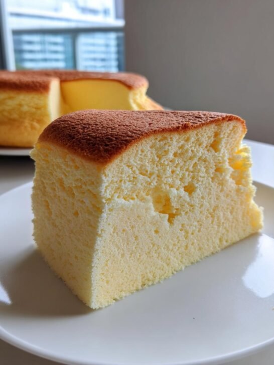 Jiggly Japanese Cheesecake